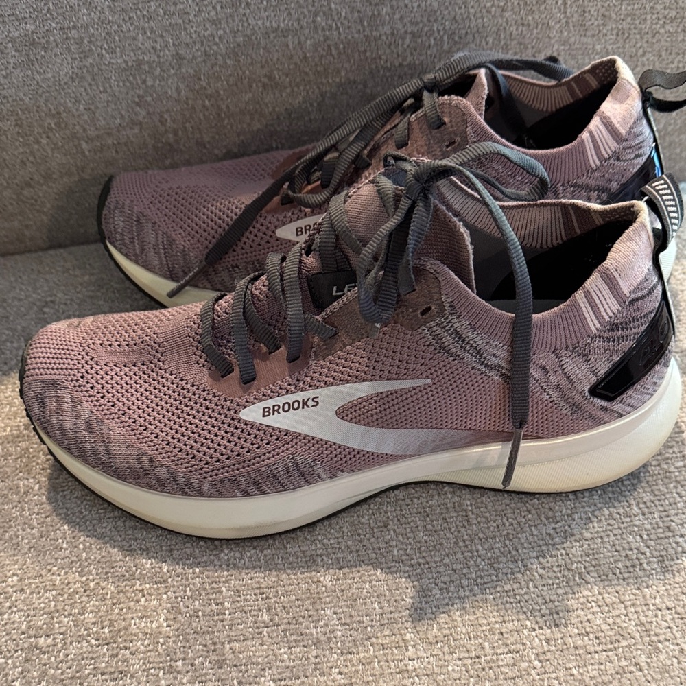 Brooks Mauve Athletic Sneakers